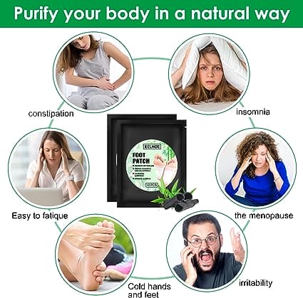 10 Pcs Foot Detox Patch, Detoxification Foot Sticker, Kinoki Detox Foot Patches 10 Pcs Foot Detox Patch, Detoxification Foot Sticker, Kinoki Detox Foot Patches